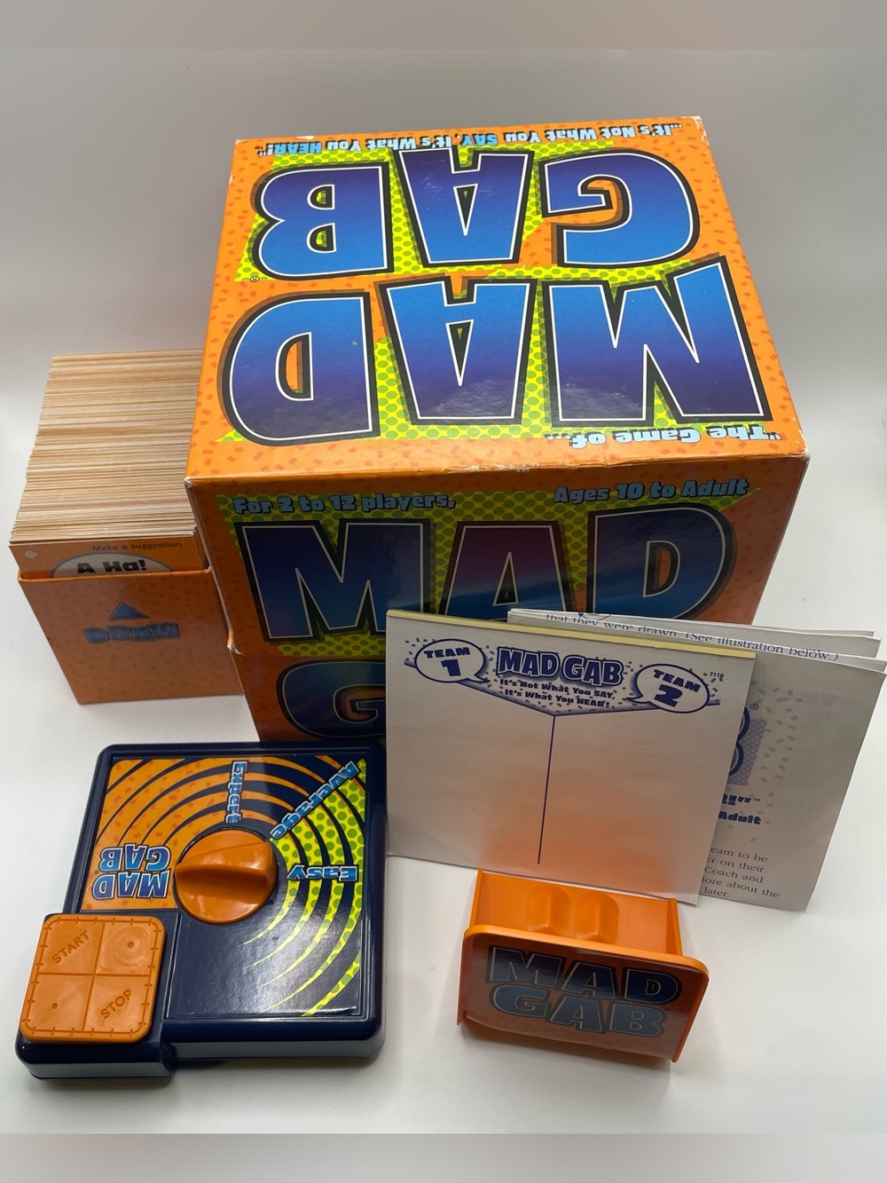 Mattel Mad Gab Adult Party Word Family Game Night